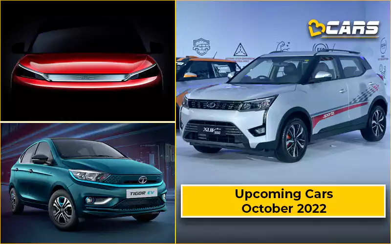 Upcoming Cars October 2022